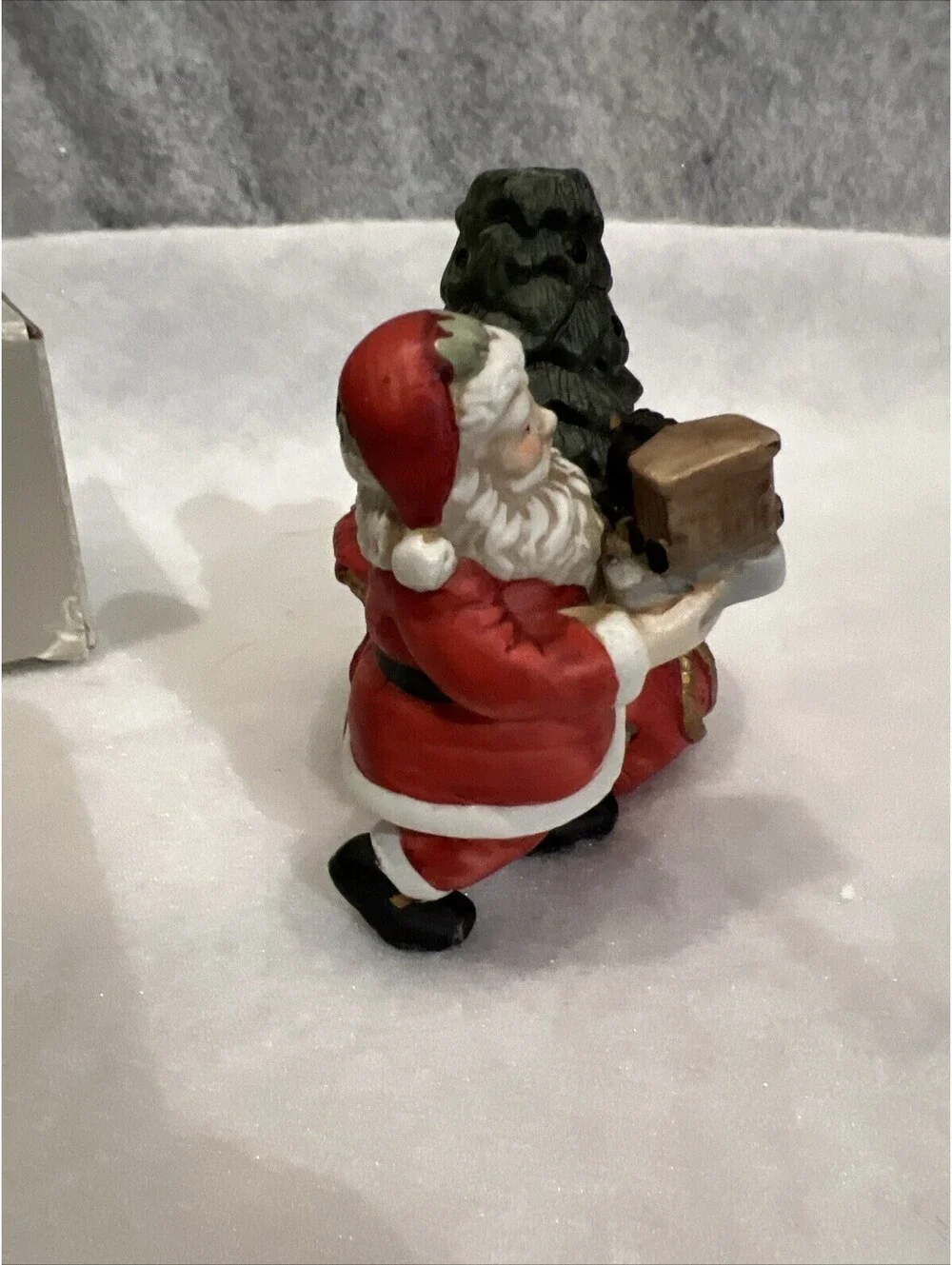 PartyLite #PO554 Santa With Toys Tealight Candle Holder - Picture 5 of 6